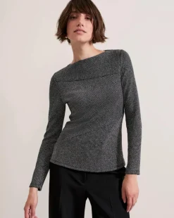 Phase Eight Alix Plisse Top