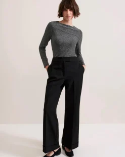 Phase Eight Alix Plisse Top