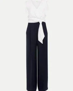 Phase Eight Ayla Corsage Colourblock Jumpsuit