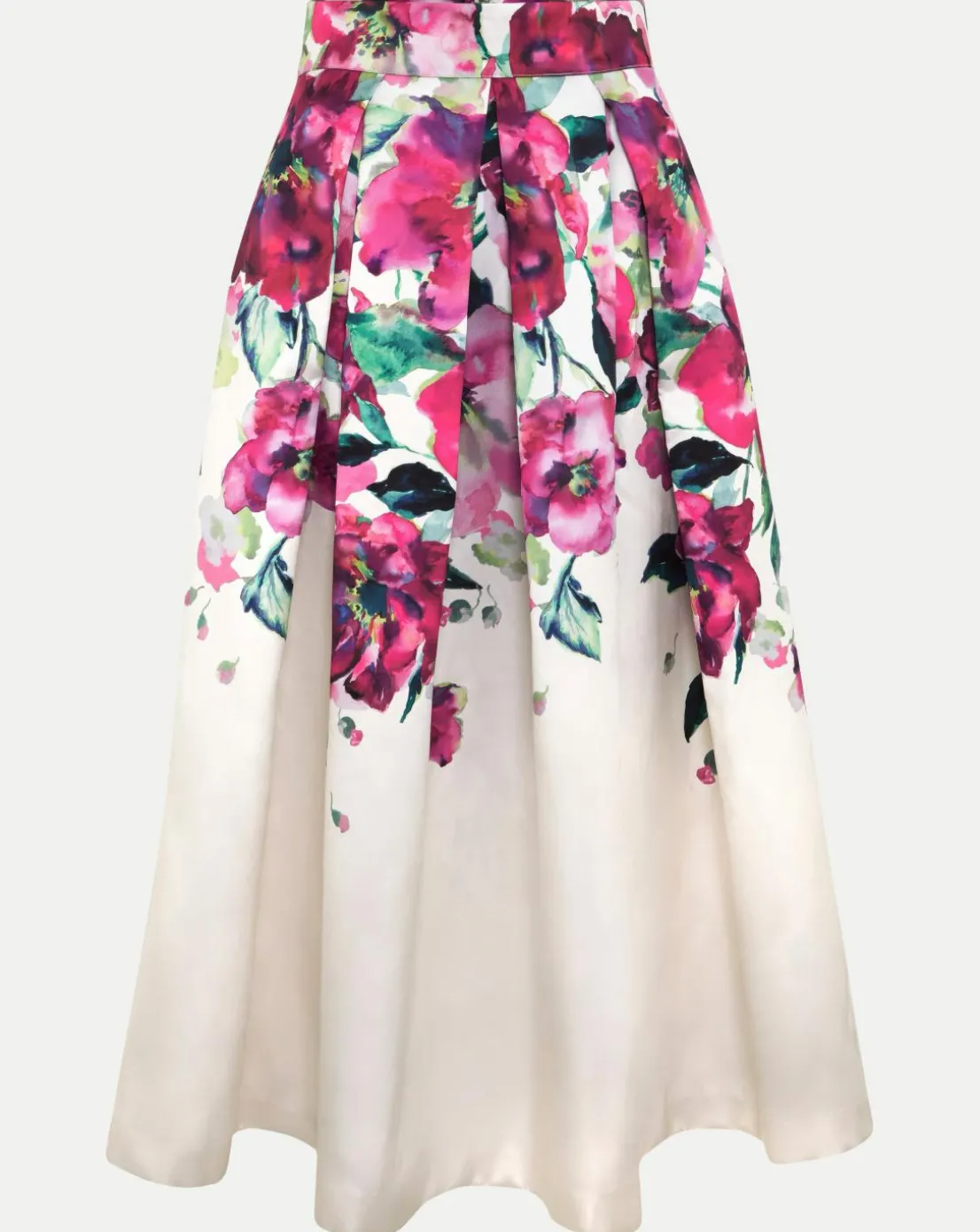 Phase Eight Celeste Border Floral Print Skirt