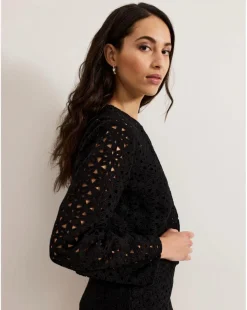 Phase Eight Crochet Jacket