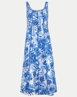 Phase Eight Goldie Printed Midi Dress