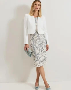 Phase Eight Karima Tapework Midi Dress