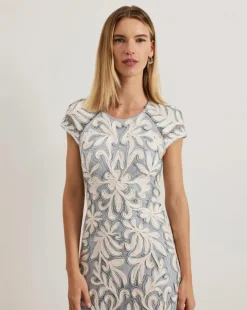 Phase Eight Karima Tapework Midi Dress