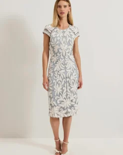 Phase Eight Karima Tapework Midi Dress