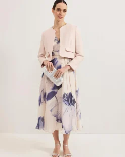 Phase Eight Lizzie Floral Midi Dress