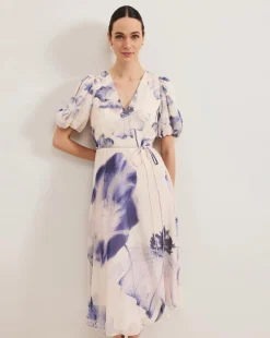 Phase Eight Lizzie Floral Midi Dress