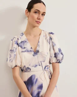 Phase Eight Lizzie Floral Midi Dress