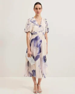 Phase Eight Lizzie Floral Midi Dress