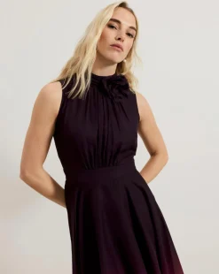 Phase Eight Maybel Ombre Corsage Chiffon Dress