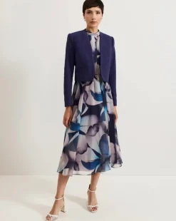 Phase Eight Olivia Textured Short Jacket