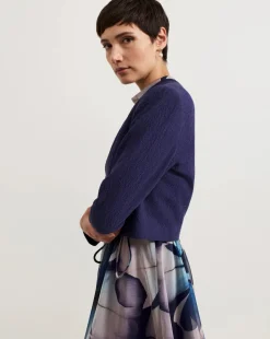 Phase Eight Olivia Textured Short Jacket