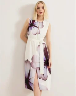 Phase Eight Placement Linen Dress