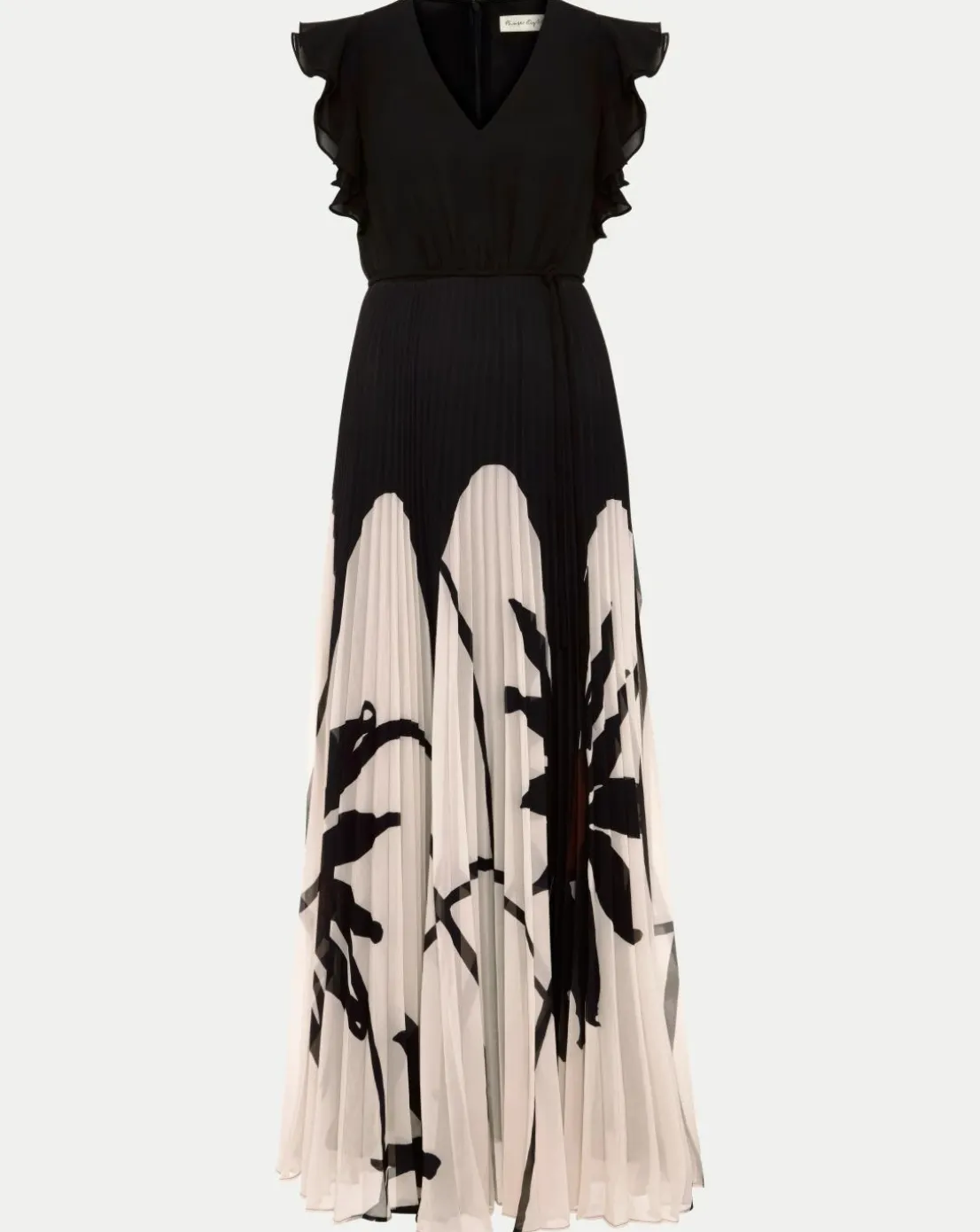Phase Eight Uma Printed Pleat Maxi Dress