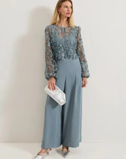 Phase Eight Vanessa Lace Bodice Jumpsuit