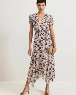 Phase Eight Verity Filcoupe Floral Dress