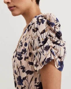 Phase Eight Verity Filcoupe Floral Dress