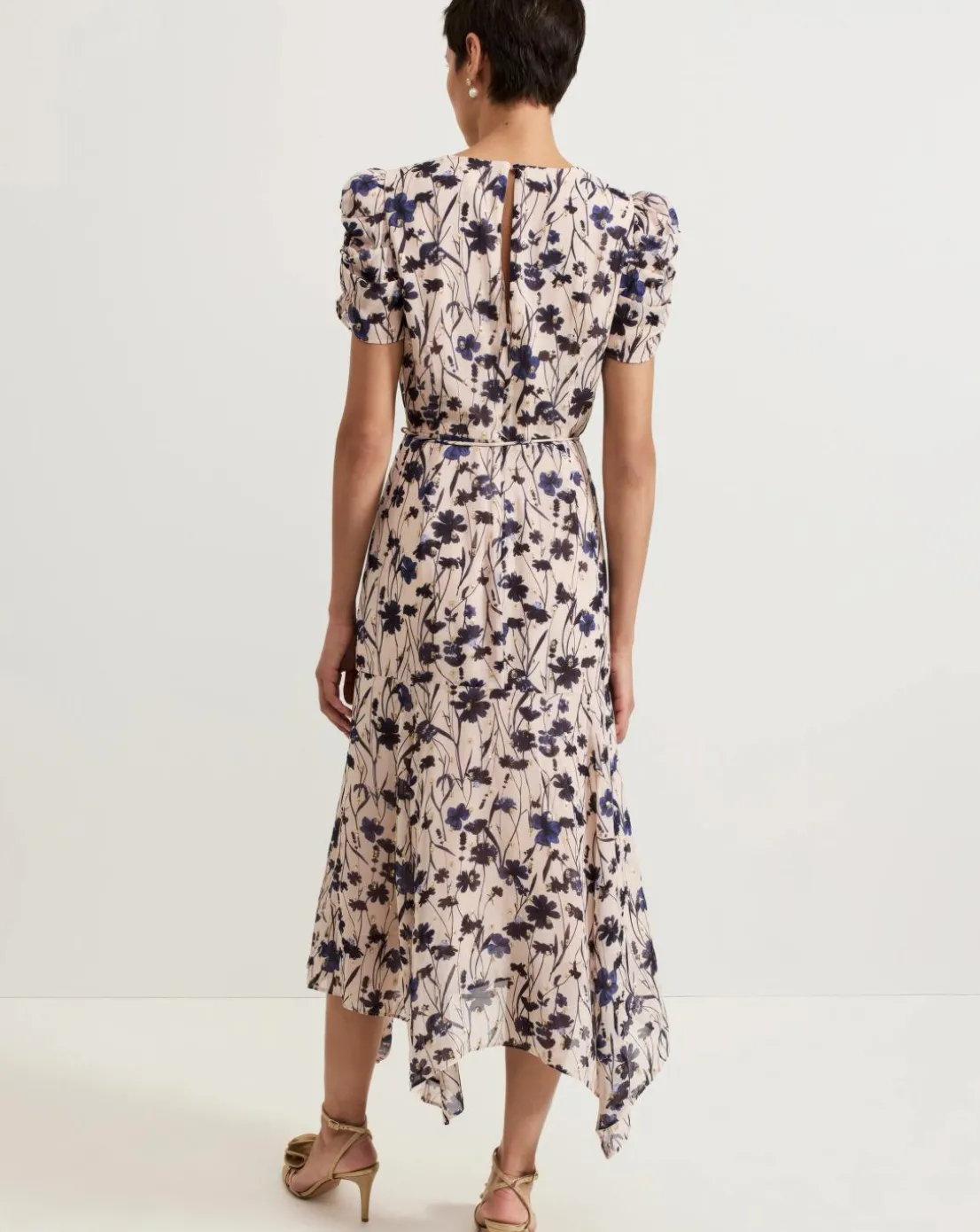 Phase Eight Verity Filcoupe Floral Dress