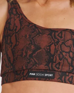 Pink Soda Adder Asymetric Bra