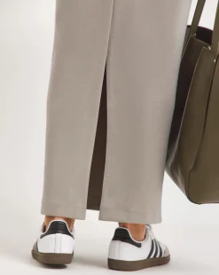 Ponte Maxi Pencil Skirt