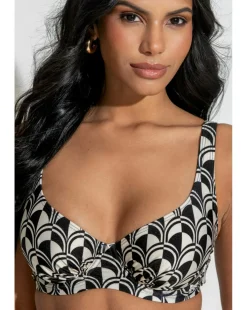 Pour Moi Casablanca Wired Non padded Bikini Top Mono