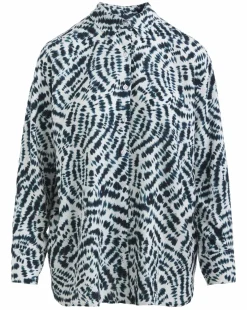 Printed Linen Mix Shirt