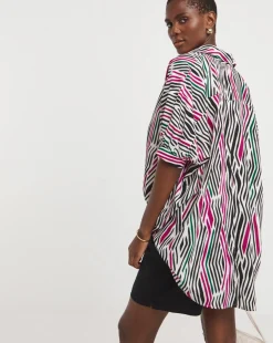 Printed Oversized Blouse