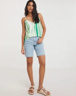 Printed Strappy Cami