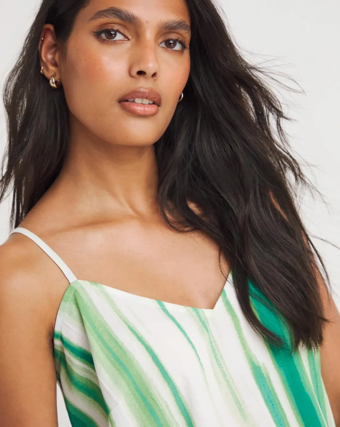 Printed Strappy Cami