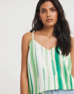 Printed Strappy Cami