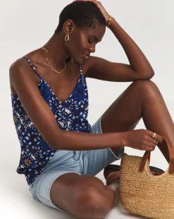 Printed Strappy Cami