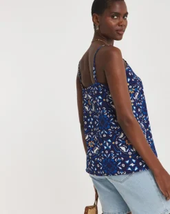 Printed Strappy Cami