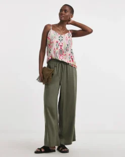 Printed Strappy Cami