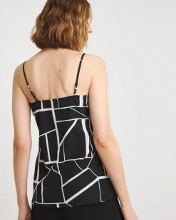 Printed Strappy Cami