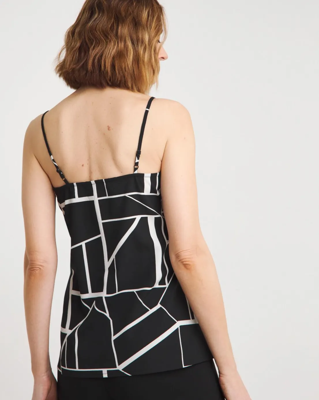 Printed Strappy Cami