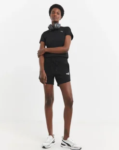 PUMA 5" High Waist Shorts