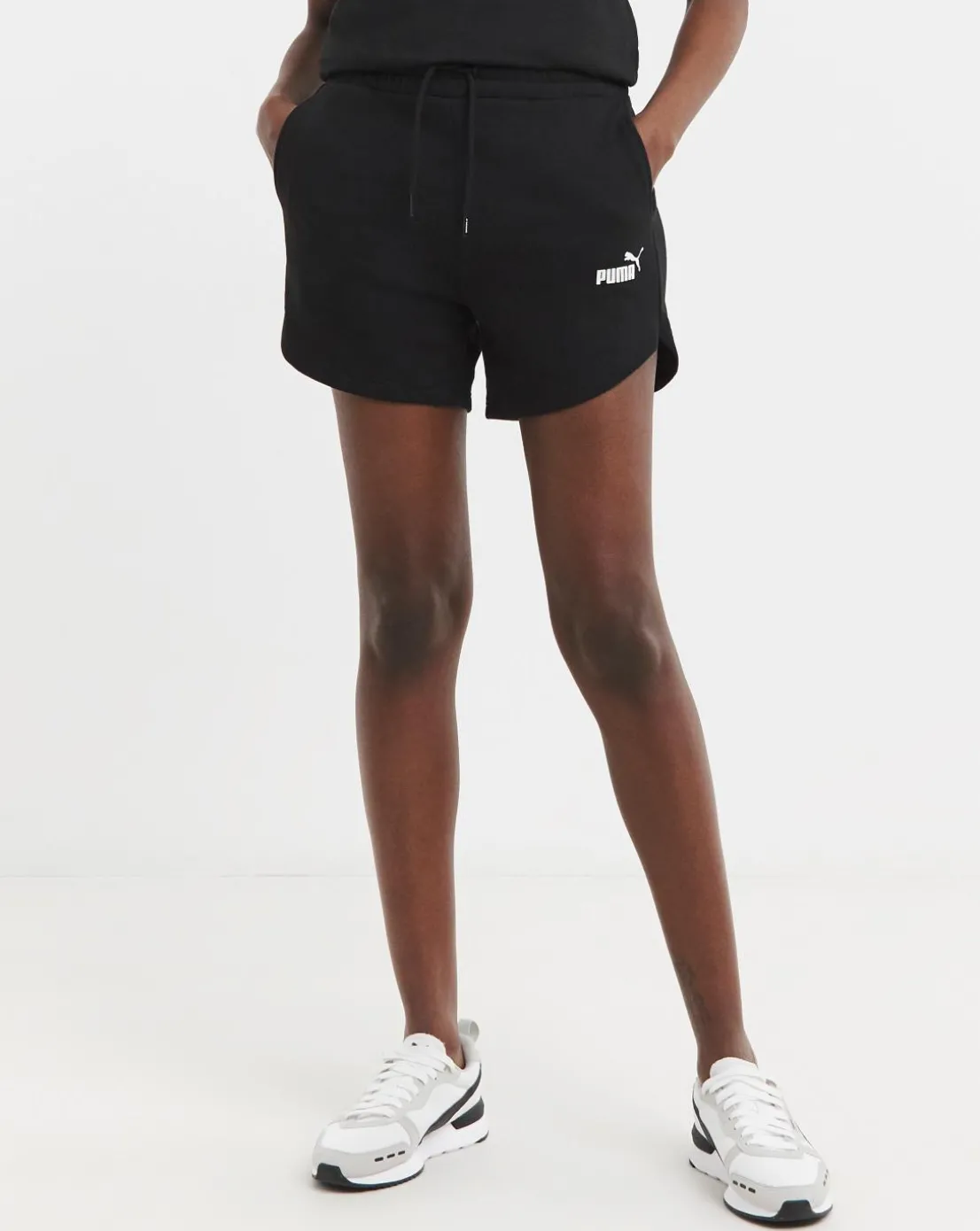 PUMA 5" High Waist Shorts