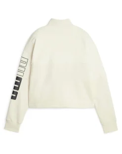 PUMA Colourblock High Neck Crew Sweatshirt