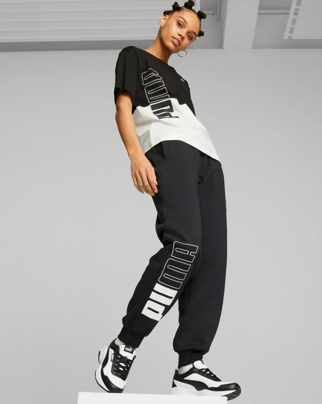 PUMA Colourblock Sweatpants
