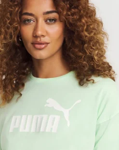 PUMA Essentials Cropped Logo T-Shirt