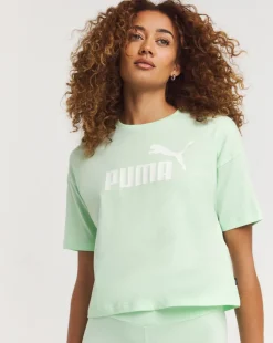 PUMA Essentials Cropped Logo T-Shirt