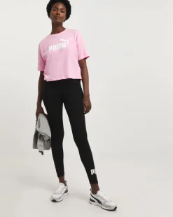 PUMA Essentials Cropped Logo T-Shirt