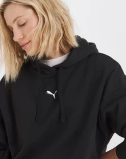PUMA Essentials Logo Oversized Fleece Hoodie