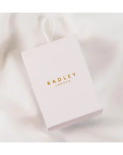 Radley Branded Ladies Dove Grey Leather Strap Watch