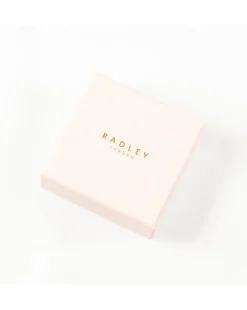 Radley 18ct Gold Plated Hanging Heart Earrings