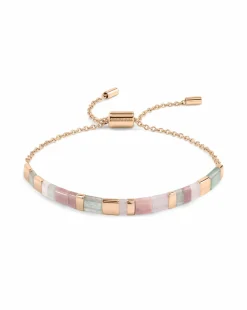 Radley 18ct Rose Gold Semi Precious Stone Friendship Bracelet