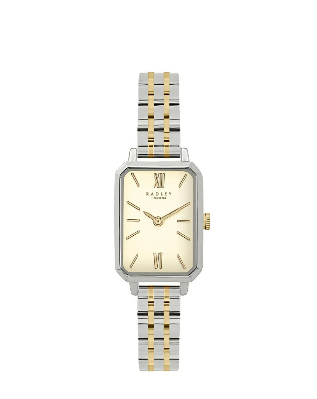 Radley Ladies Two Tone Rectangle Bracelet Watch