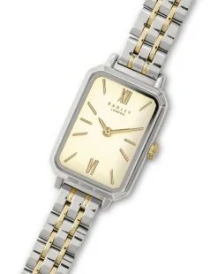 Radley Ladies Two Tone Rectangle Bracelet Watch