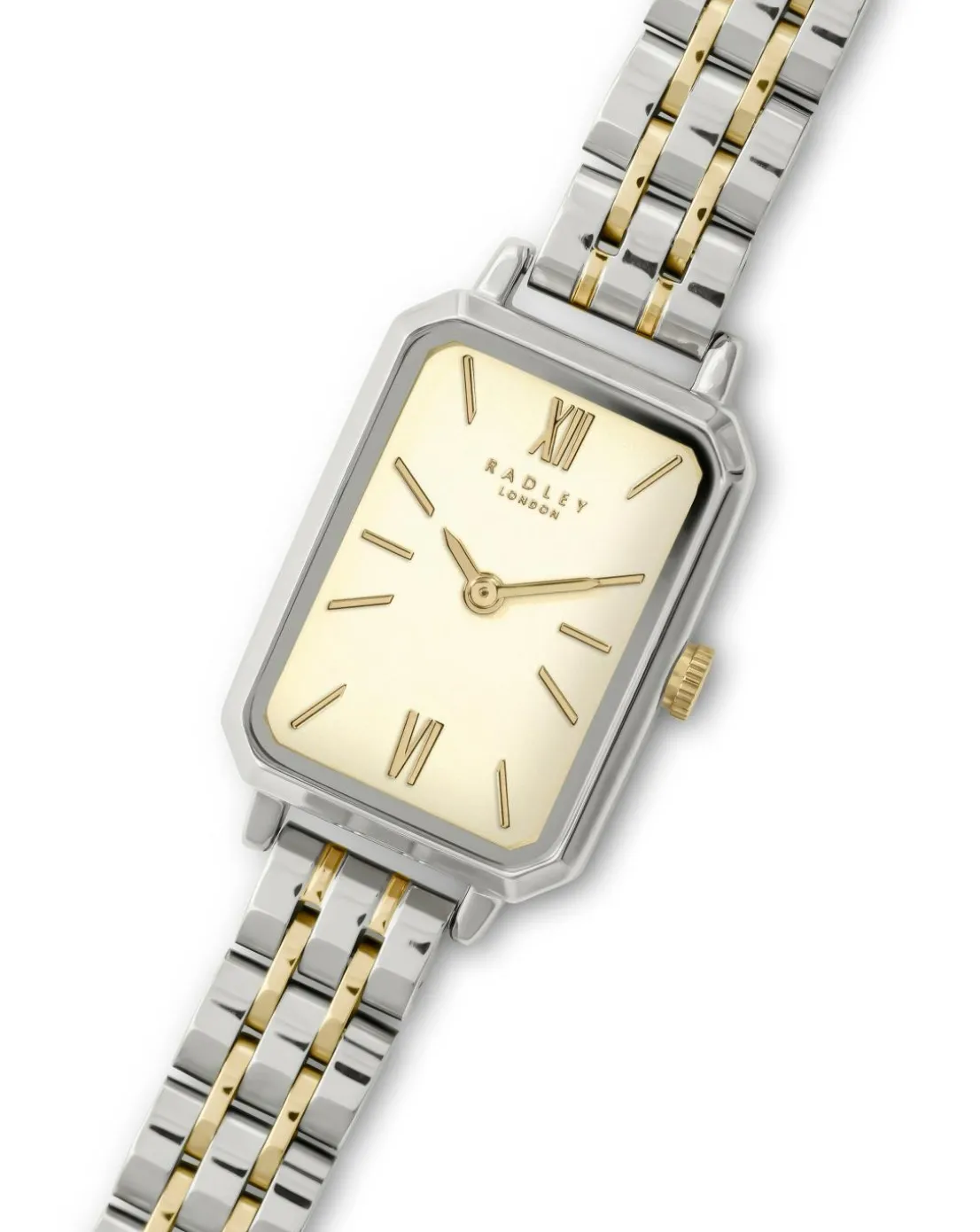 Radley Ladies Two Tone Rectangle Bracelet Watch