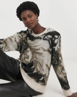 Religion Eccentric Jumper Brushed Yarn